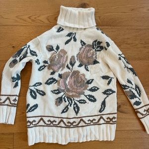 Tuckernuck Ivory Dahlia Turtleneck Sweater